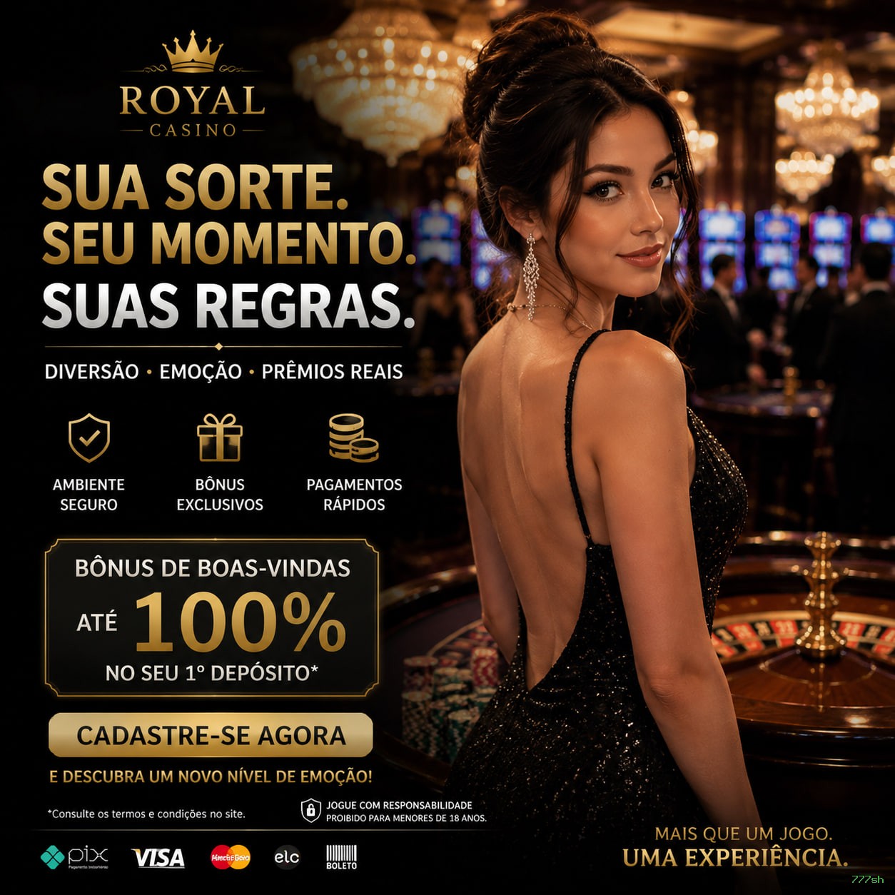 Métodos de pagamento aceitos na 777sh